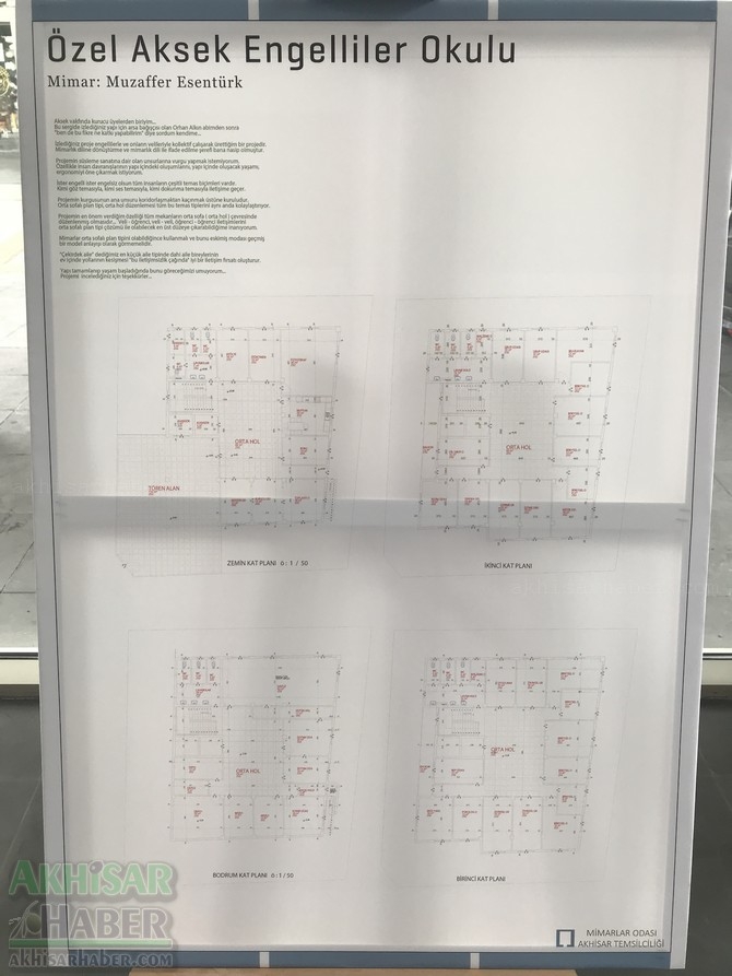 Akhisar 2018 Mimarlık haftası sergisi eserleri 3