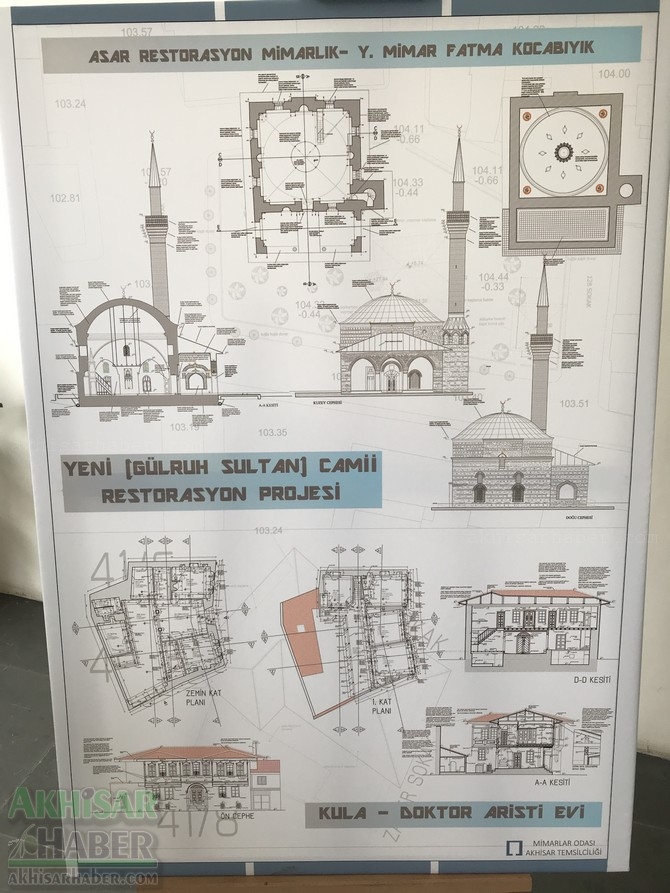 Akhisar 2018 Mimarlık haftası sergisi eserleri 31