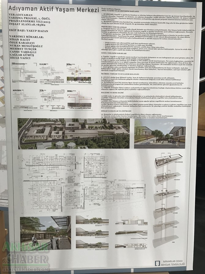 Akhisar 2018 Mimarlık haftası sergisi eserleri 38