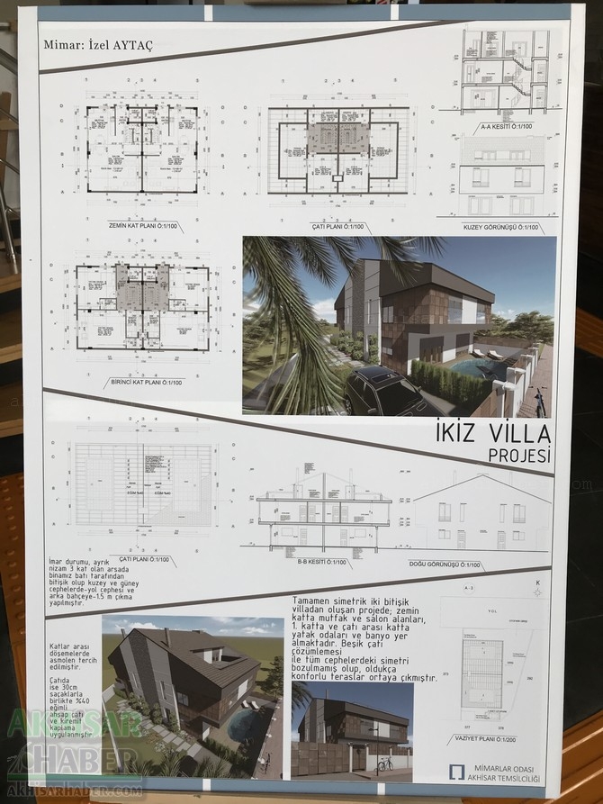 Akhisar 2018 Mimarlık haftası sergisi eserleri 43