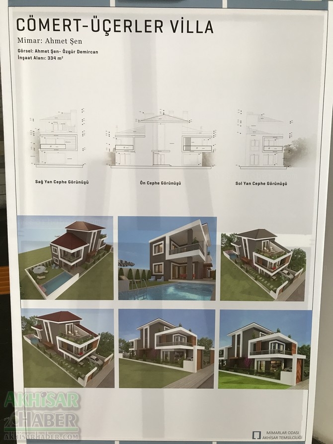 Akhisar 2018 Mimarlık haftası sergisi eserleri 6