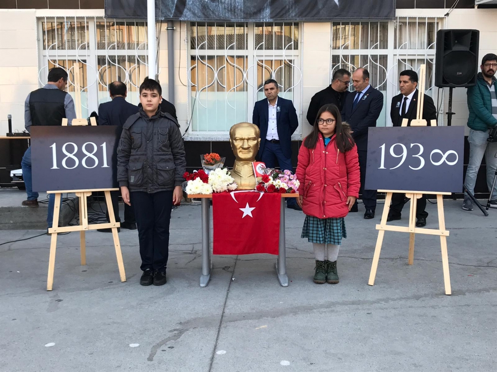 Misak-ı Milli İlkokulu Ali Şefik Ortaokulu'ndan muhteşem 10 Kasım t 24