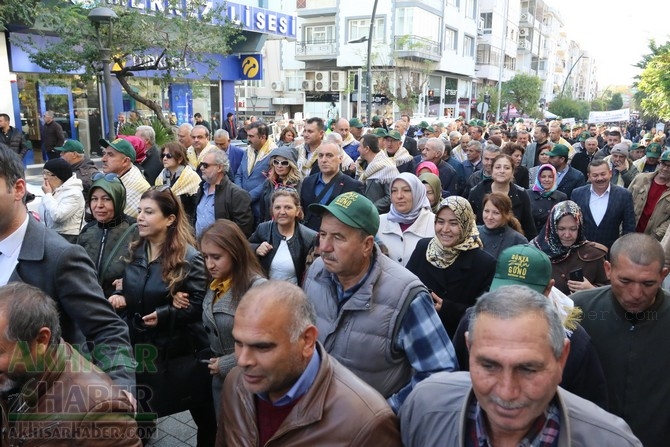 Akhisar'da Dünya zeytin Günü yürüyüşü renkli görüntülere sahne oldu 23