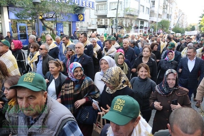 Akhisar'da Dünya zeytin Günü yürüyüşü renkli görüntülere sahne oldu 24