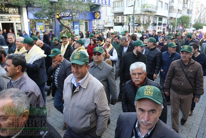 Akhisar'da Dünya zeytin Günü yürüyüşü renkli görüntülere sahne oldu 32