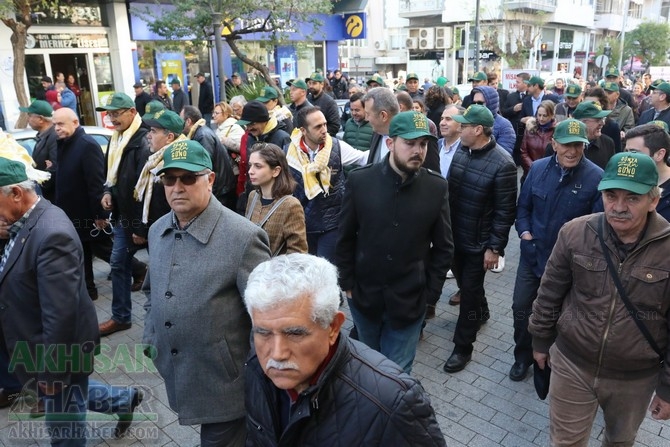 Akhisar'da Dünya zeytin Günü yürüyüşü renkli görüntülere sahne oldu 33