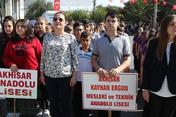 Cumhuriyet Bayramı 96.yıl Atatürk anıtı çelenk sunma töreni 27