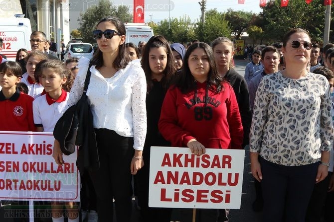 Cumhuriyet Bayramı 96.yıl Atatürk anıtı çelenk sunma töreni 28