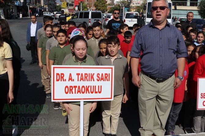 Cumhuriyet Bayramı 96.yıl Atatürk anıtı çelenk sunma töreni 50