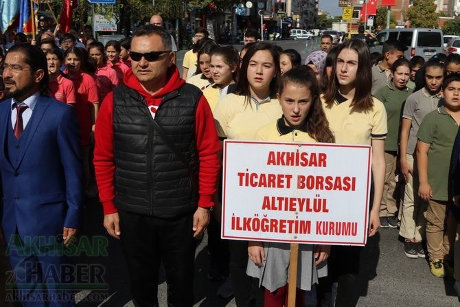 Cumhuriyet Bayramı 96.yıl Atatürk anıtı çelenk sunma töreni 51