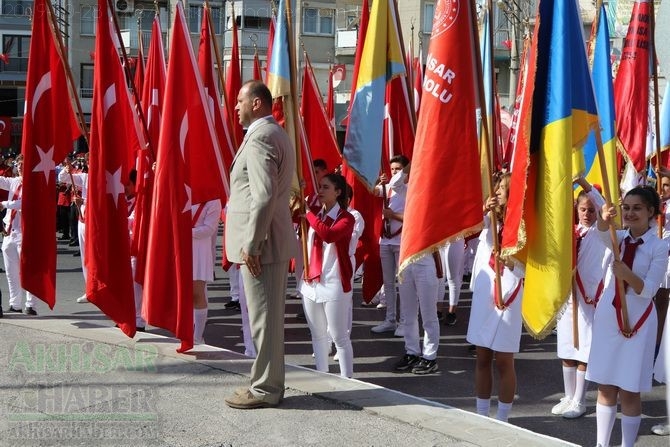 Cumhuriyet Bayramı 96.yıl Atatürk anıtı çelenk sunma töreni 53