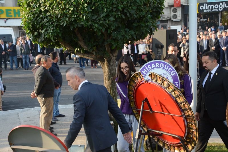 10 Kasım Atatürk'ü Anma Günü Çelenk Sunma Töreni Foto Galeri 30