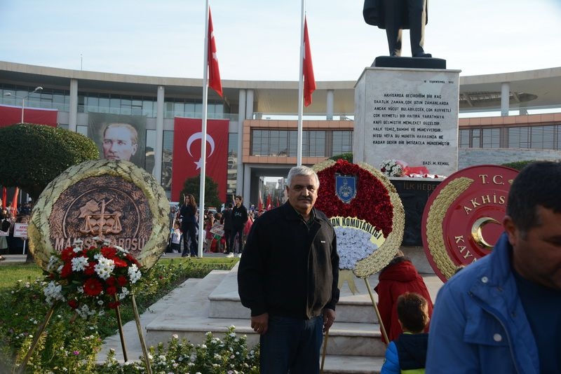 10 Kasım Atatürk'ü Anma Günü Çelenk Sunma Töreni Foto Galeri 4