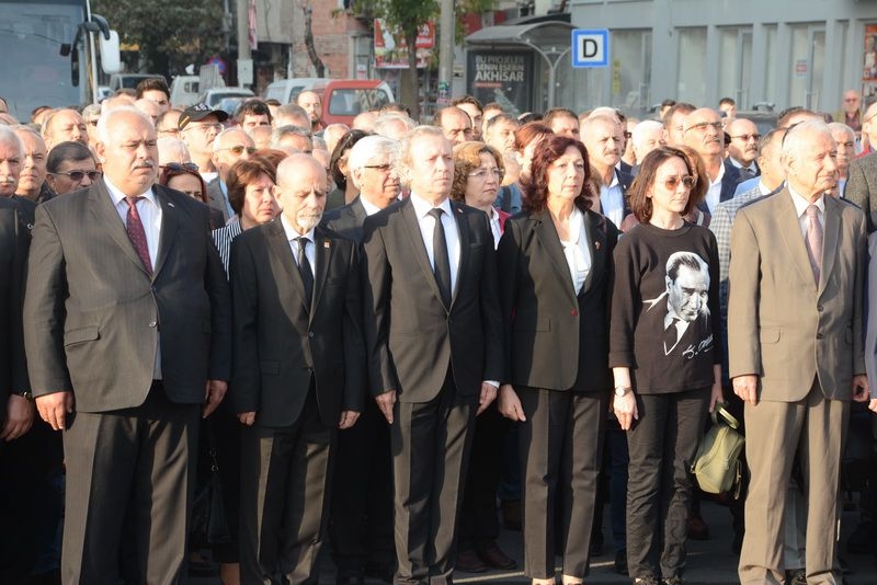 10 Kasım Atatürk'ü Anma Günü Çelenk Sunma Töreni Foto Galeri 46