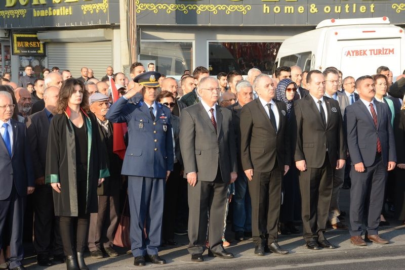 10 Kasım Atatürk'ü Anma Günü Çelenk Sunma Töreni Foto Galeri 47