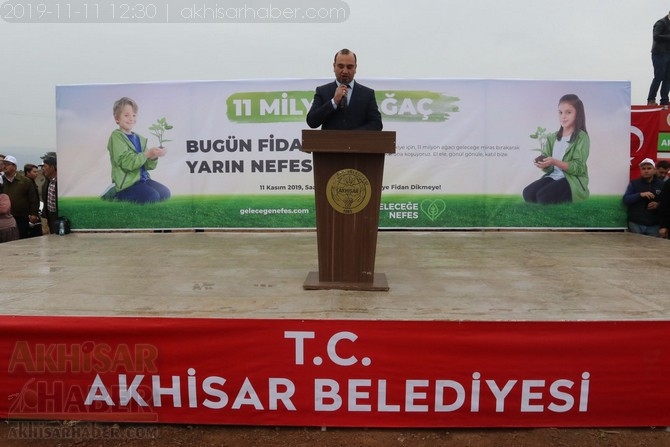 Akhisar'da 11 milyon ağaç etkinliği düzenlendi foto galerisi 48