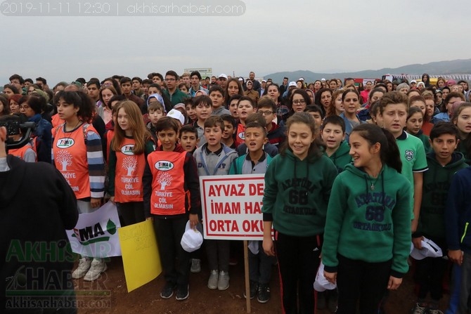 Akhisar'da 11 milyon ağaç etkinliği düzenlendi foto galerisi 56