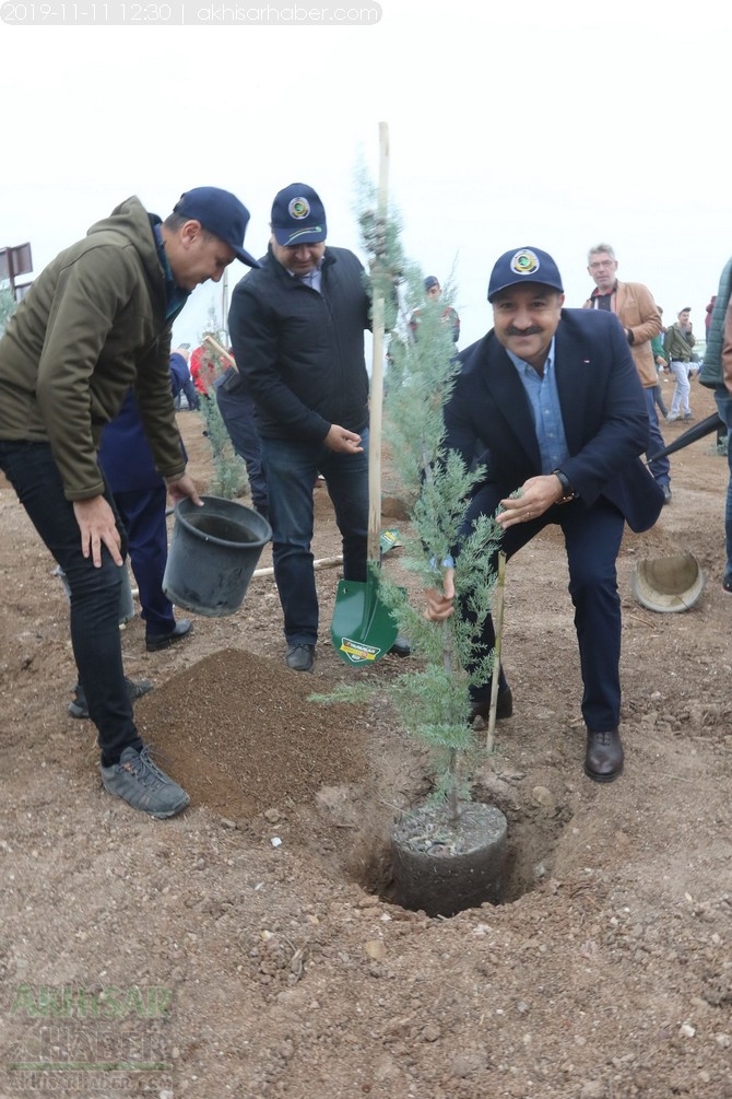 Akhisar'da 11 milyon ağaç etkinliği düzenlendi foto galerisi 74