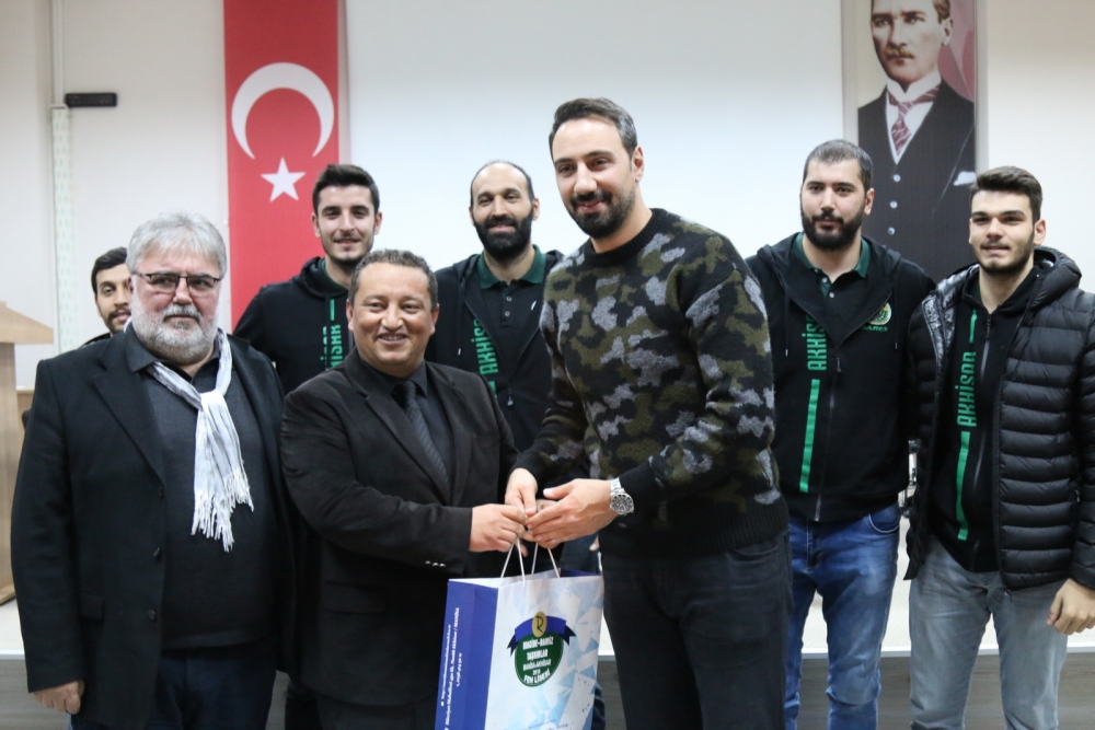 Akhisar Belediye Basket takımı, Akhisar Fen Lisesi öğrencileri ile buluş 49