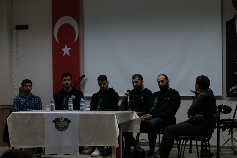 Akhisar Belediye Basket takımı, Akhisar Fen Lisesi öğrencileri ile buluş 9