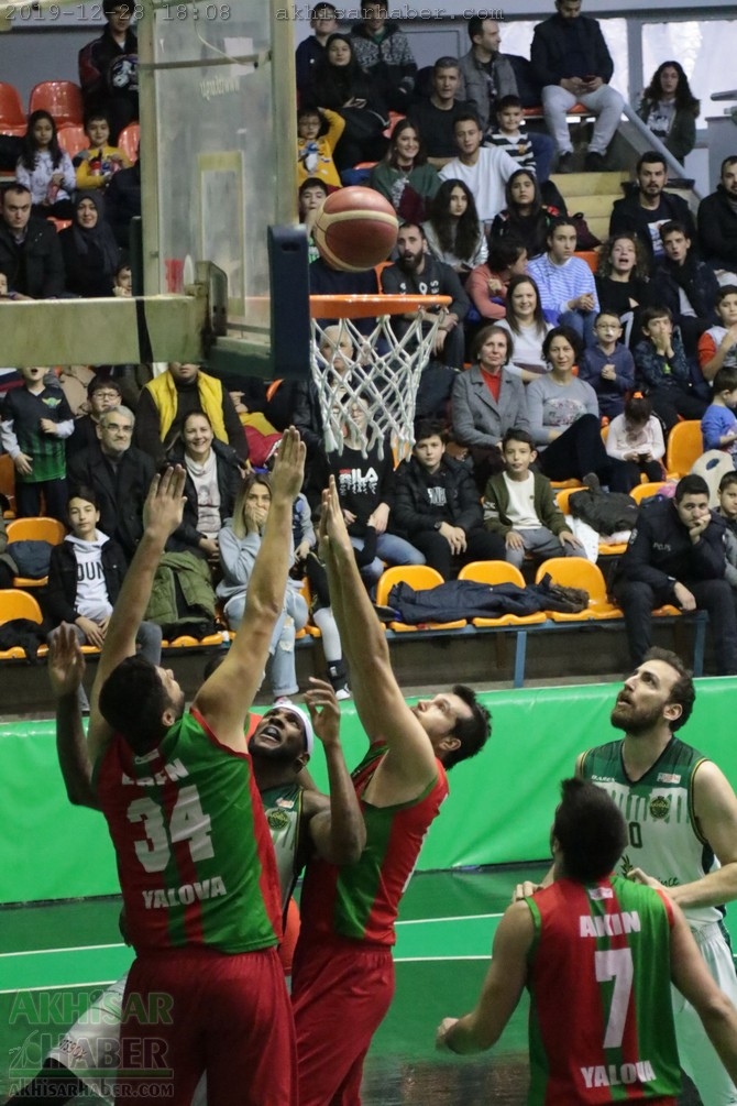 Akhisar Belediye Basket, Yalovaspor basketbol müsabakası 26