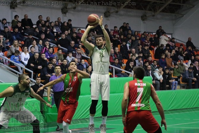 Akhisar Belediye Basket, Yalovaspor basketbol müsabakası 33