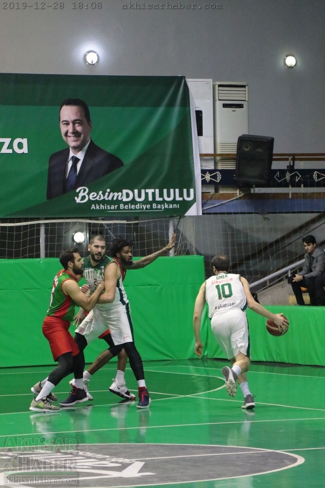 Akhisar Belediye Basket, Yalovaspor basketbol müsabakası 65