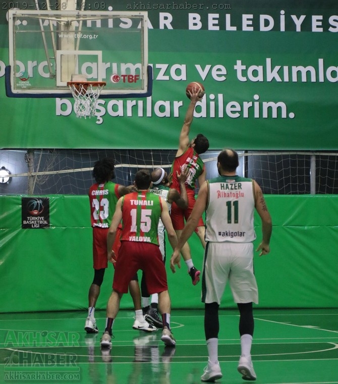 Akhisar Belediye Basket, Yalovaspor basketbol müsabakası 71