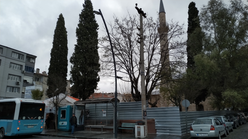 Akhisar Gülruh Yeni Camii restorasyon çalışmaları devam ediyor 11