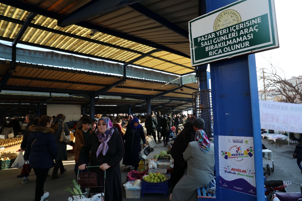 Akhisar Çarşamba Pazarından Akhisarhaber kadrajından renkli görüntüler 10