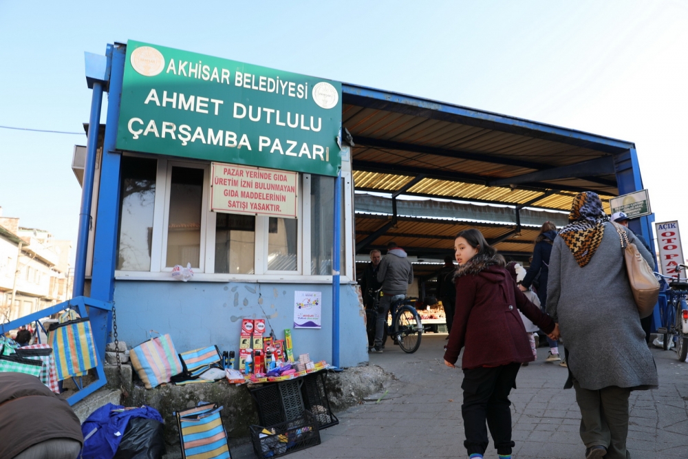 Akhisar Çarşamba Pazarından Akhisarhaber kadrajından renkli görüntüler 9