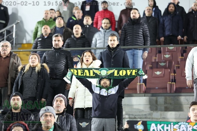 TFF 1.Lig, Akhisarspor, E.G. Menemenspor ilk devre fotoğrafları 25