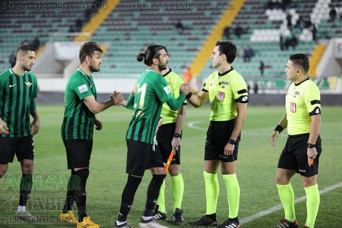 TFF 1.Lig, Akhisarspor, E.G. Menemenspor ilk devre fotoğrafları 35