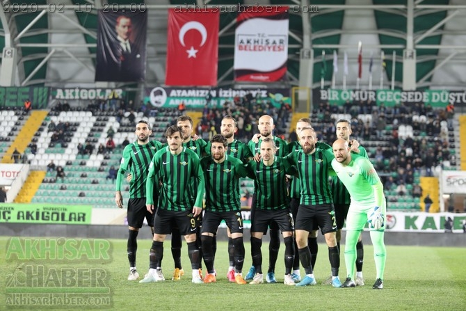 TFF 1.Lig, Akhisarspor, E.G. Menemenspor ilk devre fotoğrafları 37