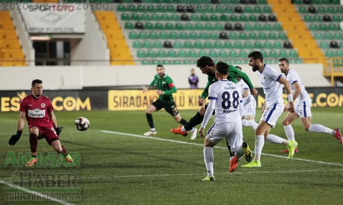 TFF 1.Lig, Akhisarspor, E.G. Menemenspor ilk devre fotoğrafları 41