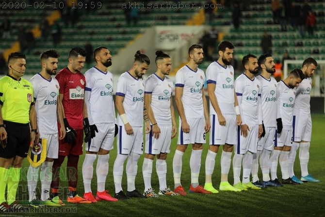 TFF 1.Lig, Akhisarspor, E.G. Menemenspor ilk devre fotoğrafları 5