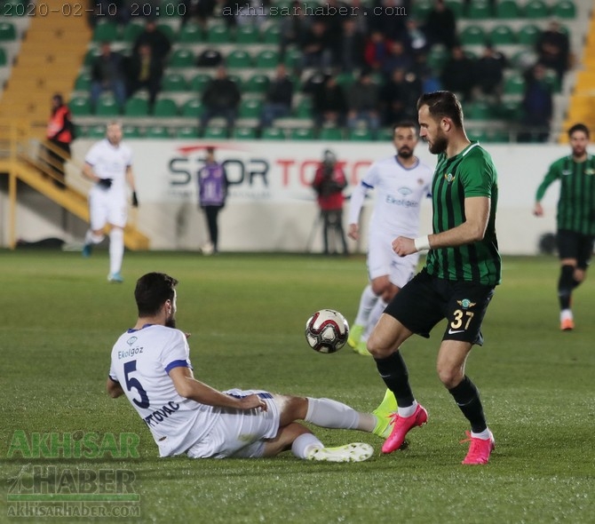 TFF 1.Lig, Akhisarspor, E.G. Menemenspor ilk devre fotoğrafları 52