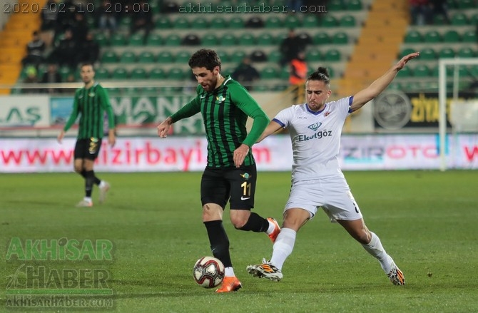 TFF 1.Lig, Akhisarspor, E.G. Menemenspor ilk devre fotoğrafları 58