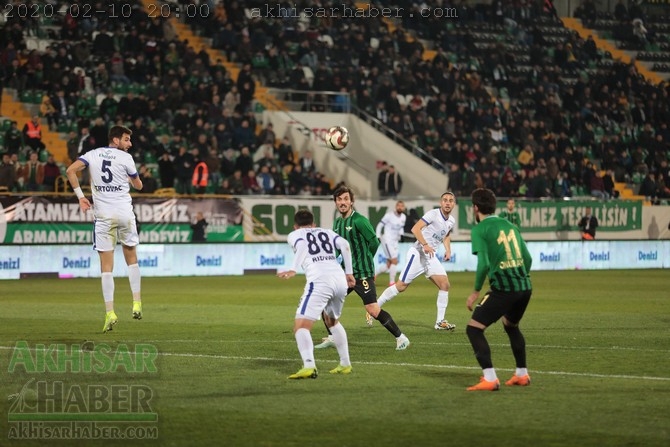 TFF 1.Lig, Akhisarspor, E.G. Menemenspor ilk devre fotoğrafları 59