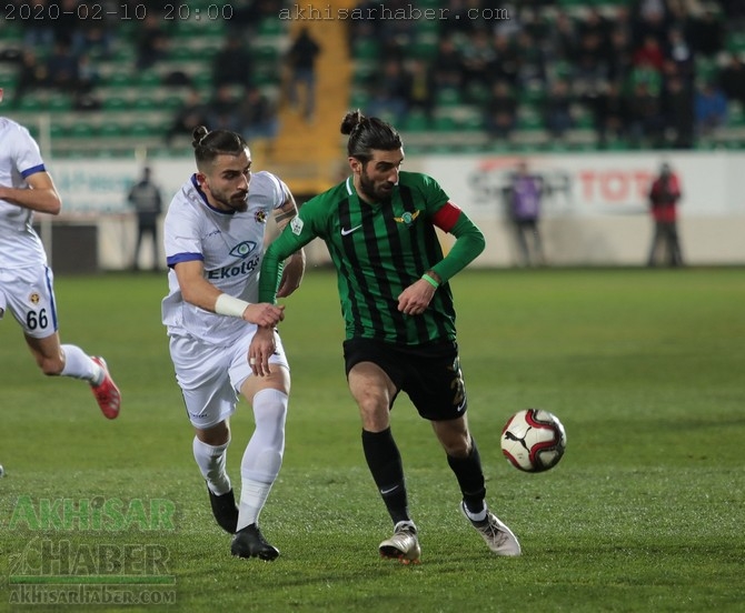 TFF 1.Lig, Akhisarspor, E.G. Menemenspor ilk devre fotoğrafları 64