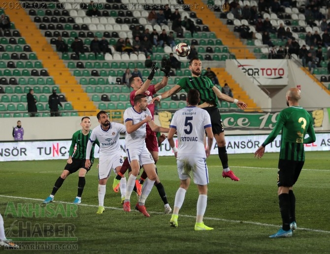 TFF 1.Lig, Akhisarspor, E.G. Menemenspor ilk devre fotoğrafları 65