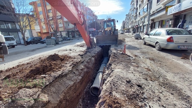 Sanayi yolunda altyapı çalışmaları tüm hızıyla devam ediyor 11