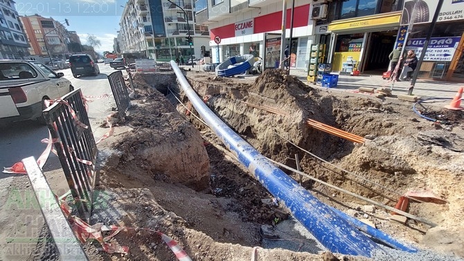 Sanayi yolunda altyapı çalışmaları tüm hızıyla devam ediyor 21