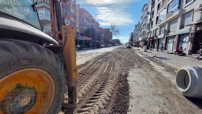 Sanayi yolunda altyapı çalışmaları tüm hızıyla devam ediyor 25