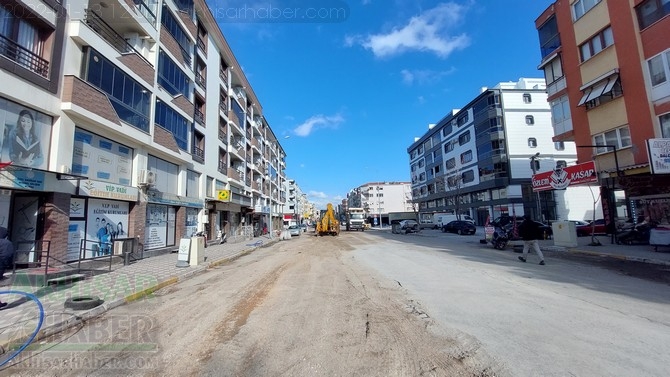 Sanayi yolunda altyapı çalışmaları tüm hızıyla devam ediyor 27