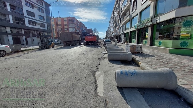 Sanayi yolunda altyapı çalışmaları tüm hızıyla devam ediyor 5