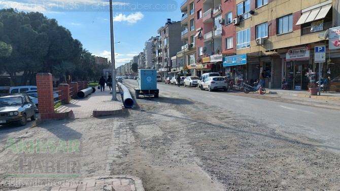 Sanayi yolunda altyapı çalışmaları tüm hızıyla devam ediyor 7