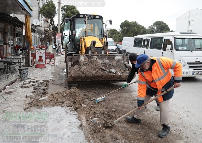 Akhisar Belediyesi Efendi ve Şeyhisa Mahallesi yol çalışmaları 6