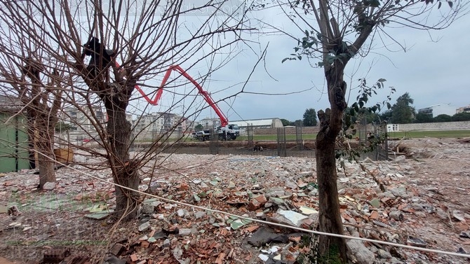 Akhisar eski stadyumda çalışmalar tüm hızıyla devam ediyor 17