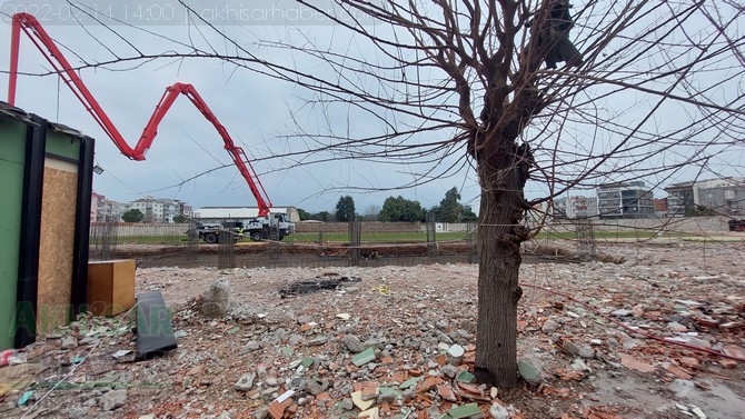 Akhisar eski stadyumda çalışmalar tüm hızıyla devam ediyor 18